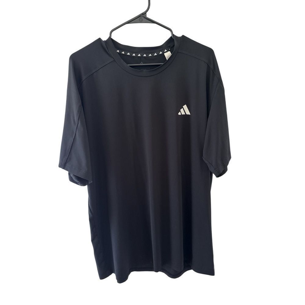 Adidas Men's Running Essentials Black T-Shirt